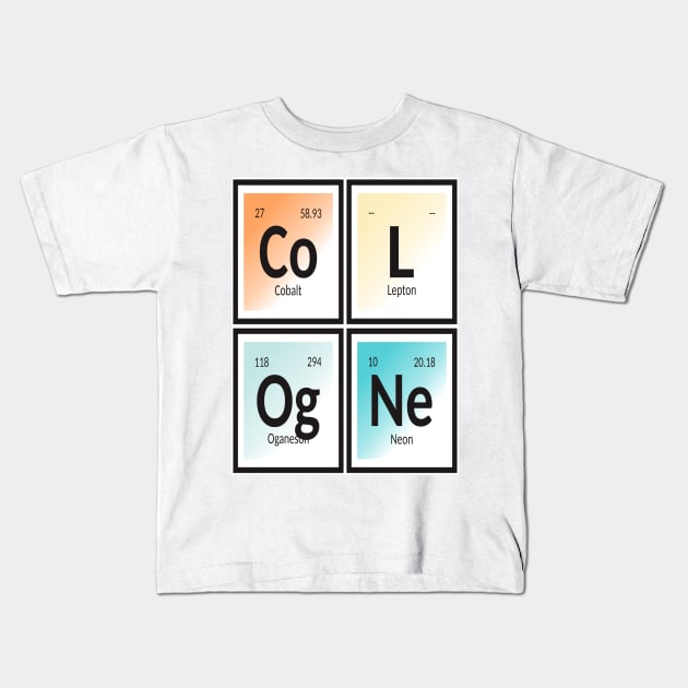 Elements of Cologne City Kids T-Shirt by Maozva-DSGN